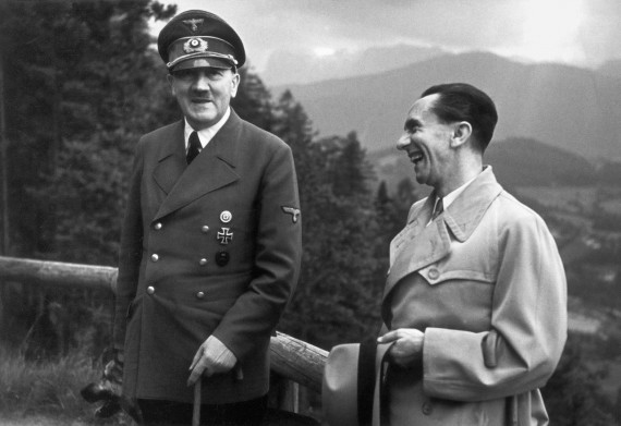 Adolf Hitler és Joseph Goebbels