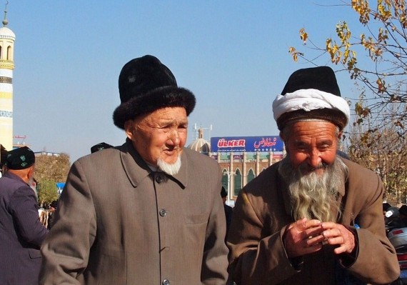 Kashgar - utcai pillanatfelvétel